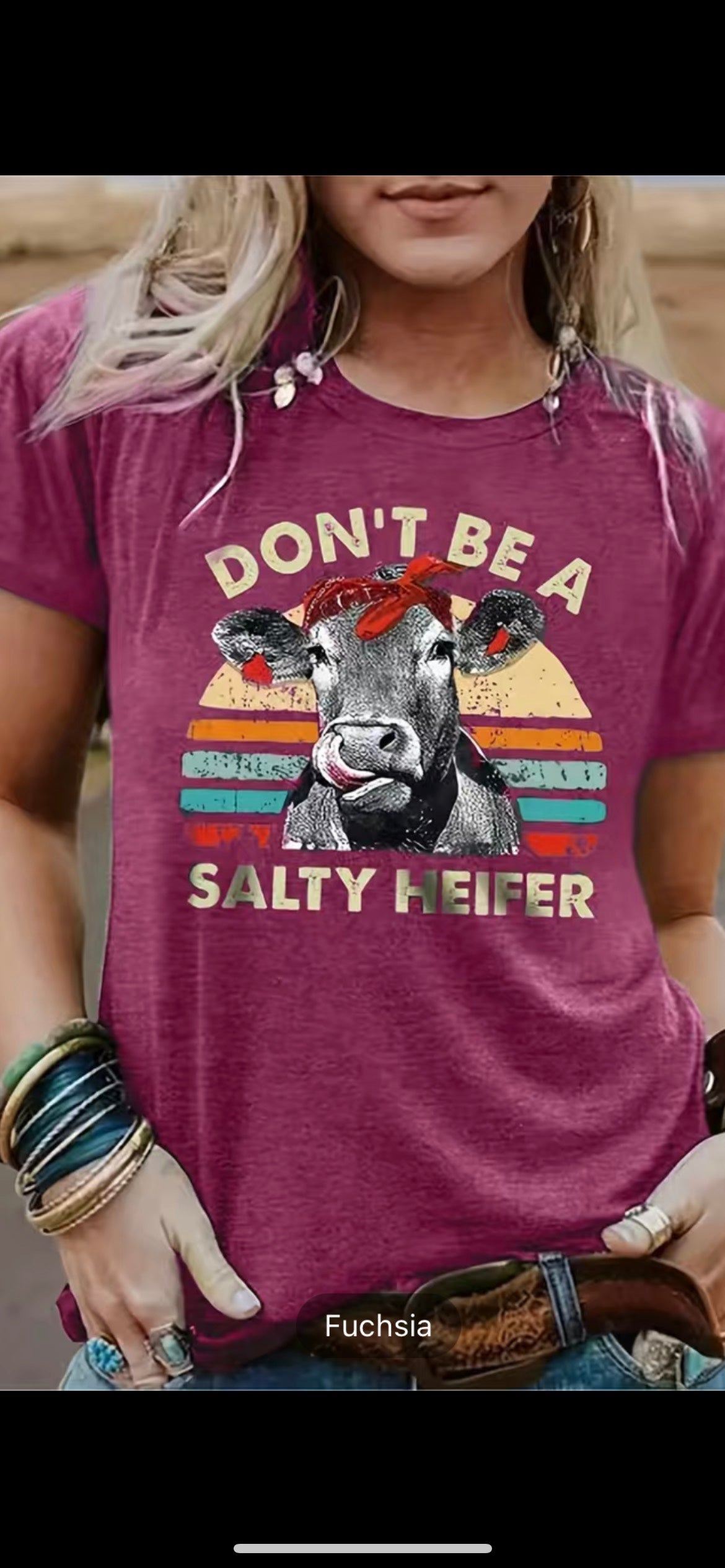 Dont Be a Salty Heifer Shirt